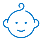 icon : แผนกส่งเสริมสุขภาพเด็ก